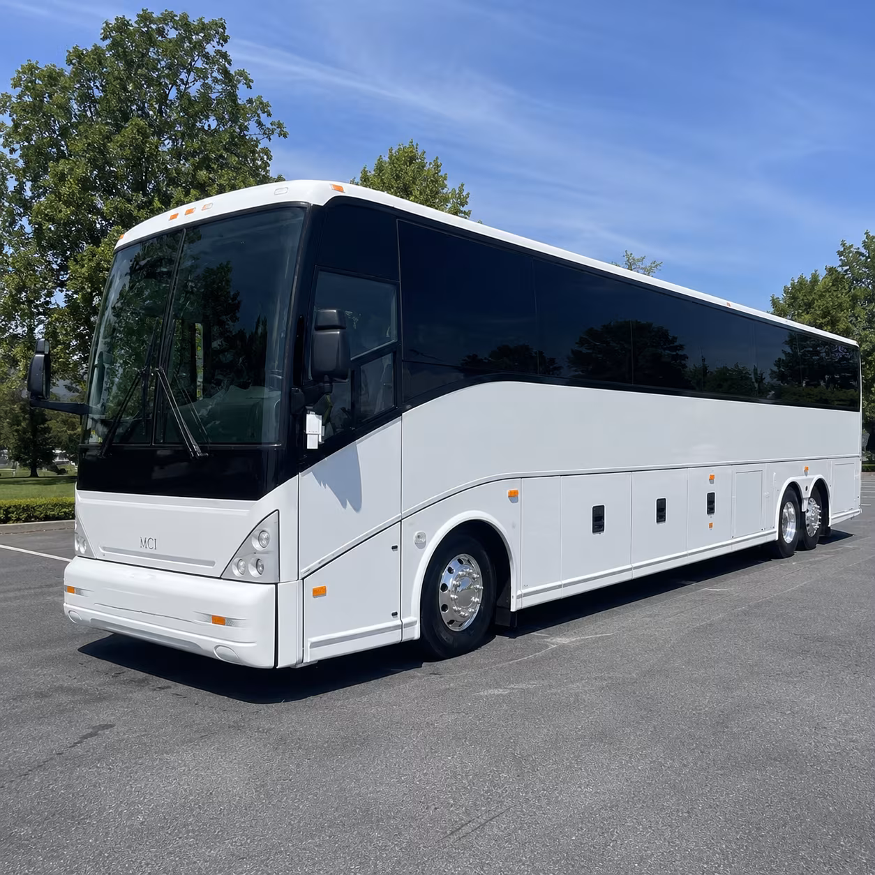 bus rental options for shoreline trips