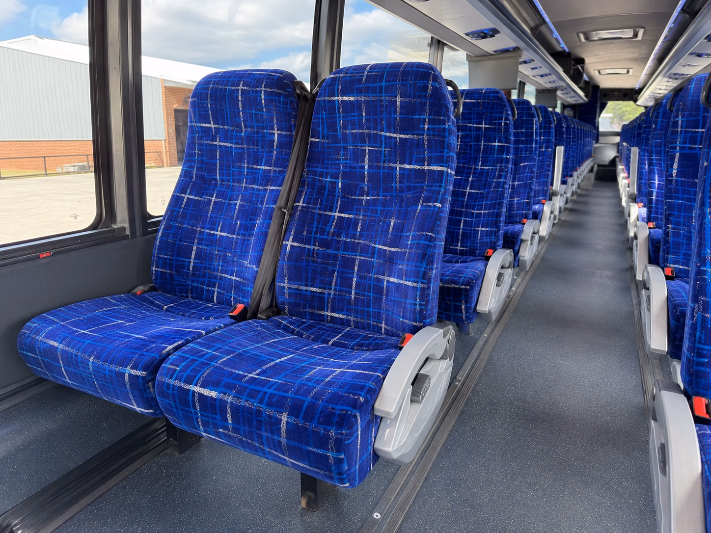 shoreline charter bus interior