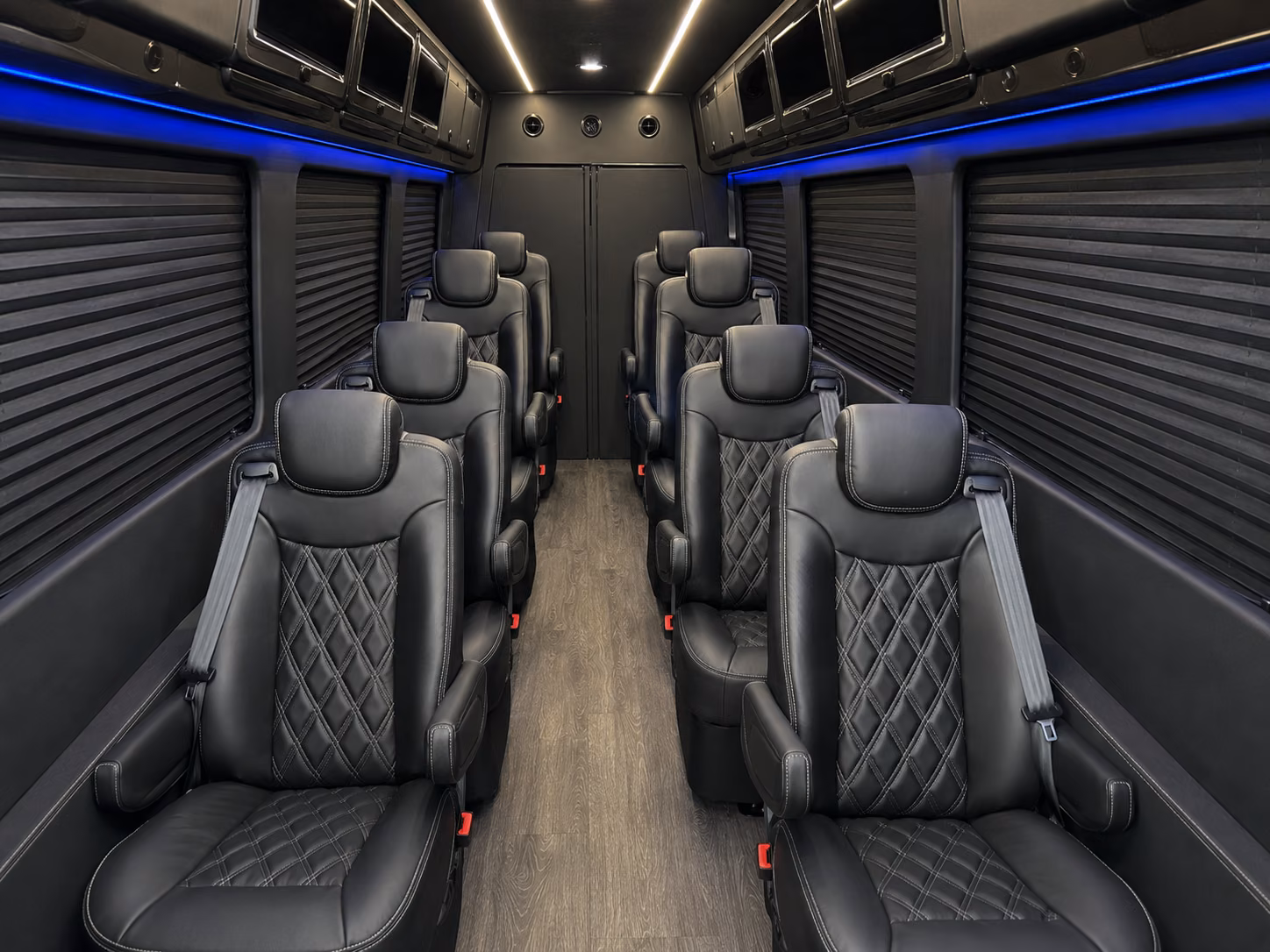shoreline corporate event transportation onboard seating