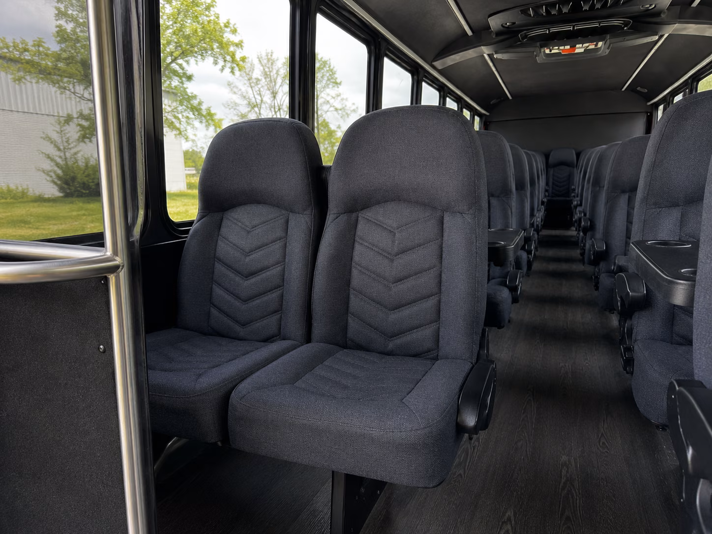shoreline religious group transportation onboard seating